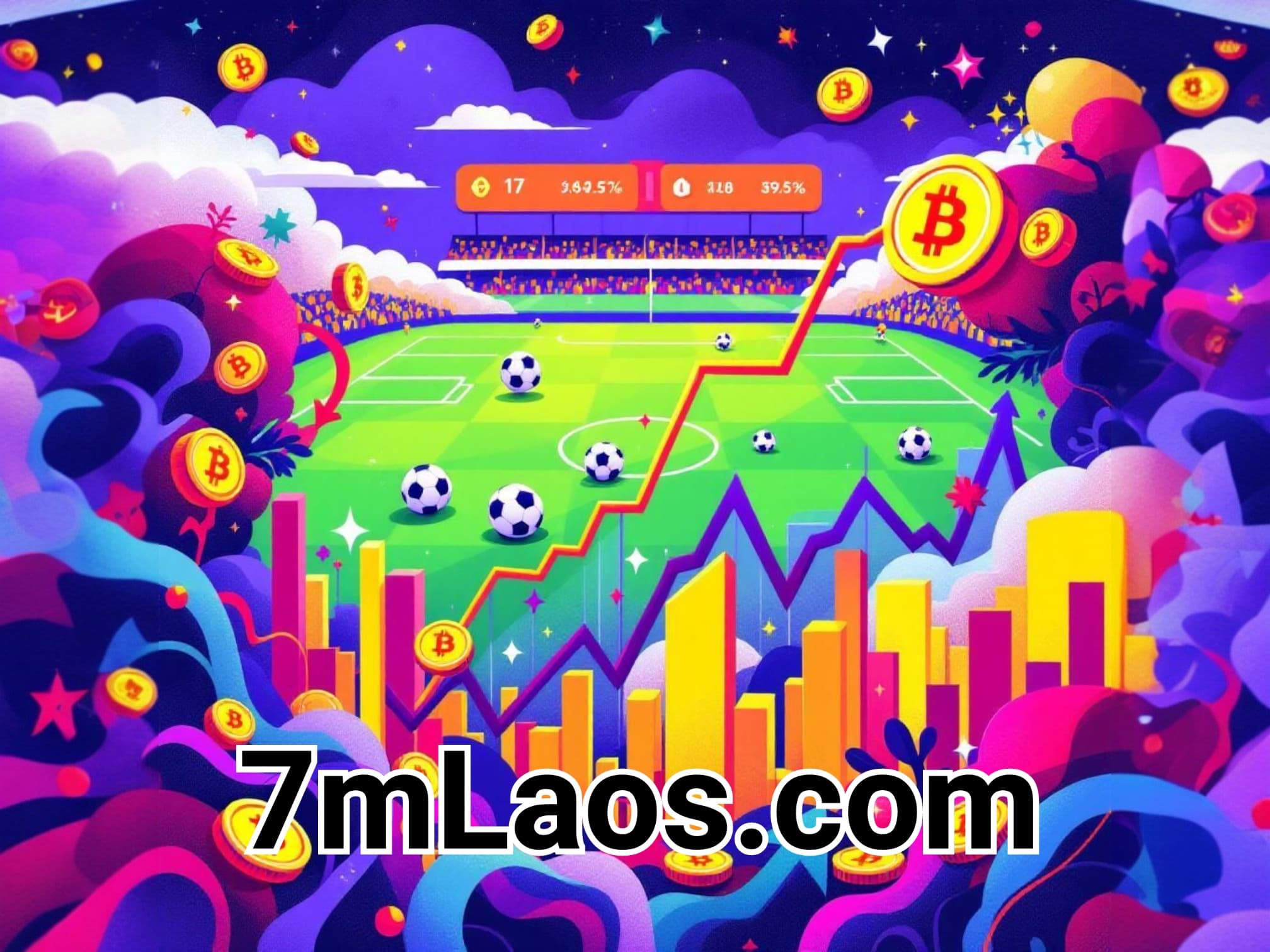 7MLaos.com Traffic Skyrockets Like Bitcoin in Bull Market