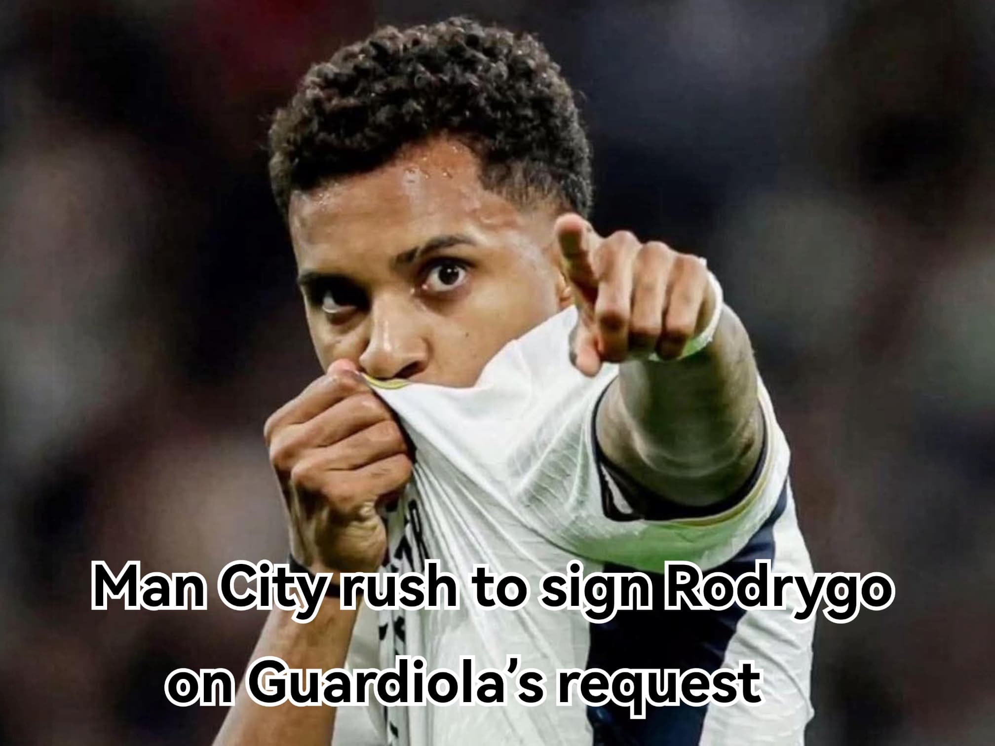 Man City rush to sign Rodrygo on Guardiola’s request