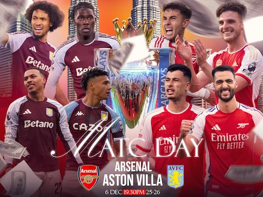 พรีวิวฟุตบอล แอสตันวิลล่า ดวล อาร์เซน่อล ศึกพรีเมียร์ลีกเดือด