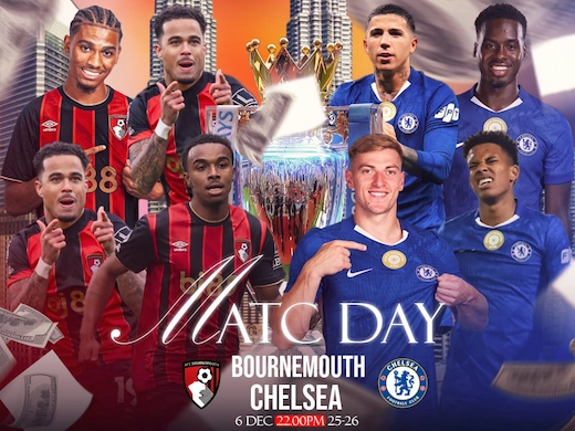 ทีเด็ดฟุตบอลวันนี้ บอร์นมัธ เปิดบ้านดวล เชลซี พรีเมียร์ลีก