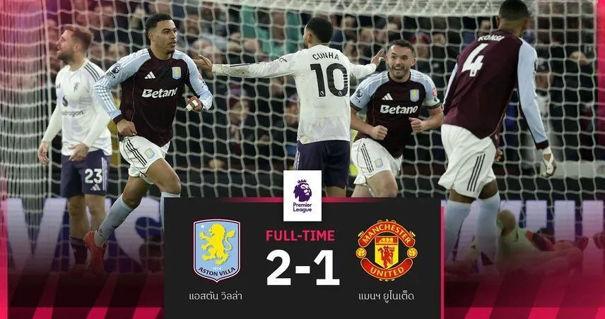 ผลบอลล่าสุด พรีเมียร์ลีกอังกฤษ 21 ธันวาคม 2568