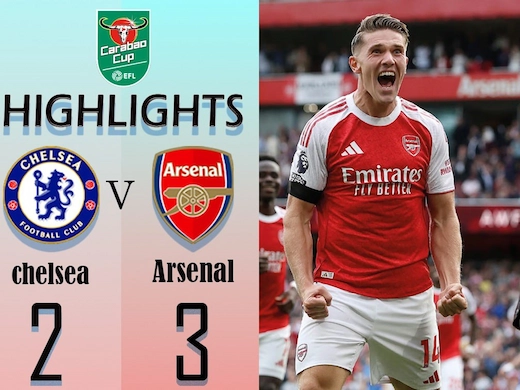 ผลบอลสดล่าสุด เชลซี vs อาร์เซน่อล #ผลบอลล่าสุด