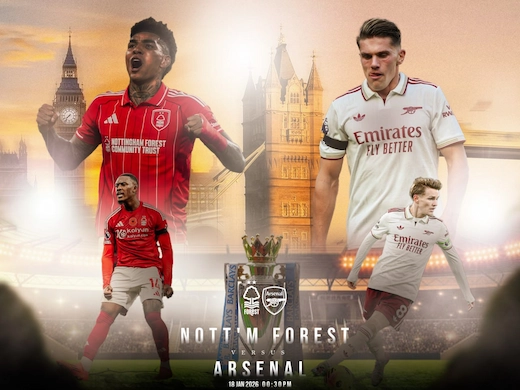 น็อตติ้งแฮม ฟอเรสต์ พบ อาร์เซน่อล เกมเดือดจ่าฝูงบุกล่าแต้ม #ผลบอลล่าสุด