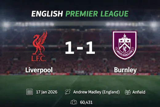 ຜົນບອນສົດລ່າສຸດ ລິເວີພູນ vs ເບີນລີ #ຜົນບອນລ່າສຸດ