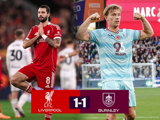 ผลบอลสดล่าสุด ลิเวอร์พูล vs เบิร์นลีย์ #ผลบอลล่าสุด