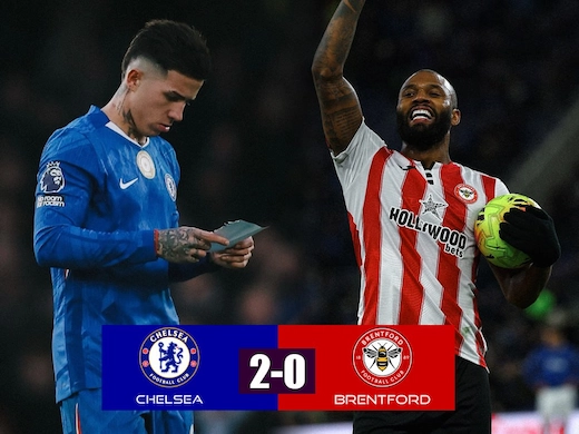 ผลบอลสดล่าสุด เชลซี vs เบรนท์ฟอร์ด #ผลบอลล่าสุด