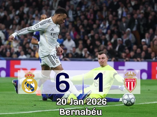 ຜົນບອນສົດລ່າສຸດ ເຣອັນ ມາດຣິດ vs ໂມນາໂກ #ຜົນບອນລ່າສຸດ