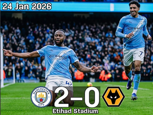 ຜົນບອນສົດລ່າສຸດ ແມນເຊສເຕີ ຊິຕີ vs ວູນຟ໌ແຮມຕັນ #ຜົນບອນລ່າສຸດ