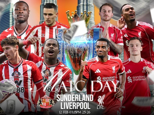 ซันเดอร์แลนด์ vs ลิเวอร์พูล ศึกพรีเมียร์ลีกกลางสัปดาห์สุดเดือด #ดูบอลสด