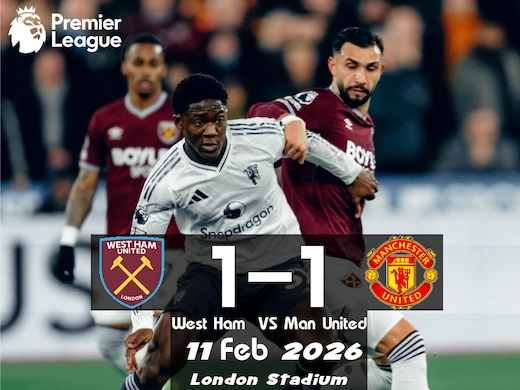 ຜົນບານສົດລ່າສຸດ ເວັສແຮມ ຢູໄນເຕັດ vs ແມນເຊັສເຕີ ຢູໄນເຕັດ #ຜົນບານລ່າສຸດ