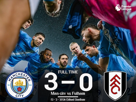 ຜົນບານສົດລ່າສຸດ ແມນເຊັດເຕີ ຊິຕີ vs ຟູແລ່ມ #ຜົນບານລ່າສຸດ