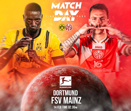 ดอร์ทมุนด์ ปะทะ ไมนซ์ เกมนี้เดือดแน่ ลุ้นต่อหนึ่งลูก #ดูบอลสด