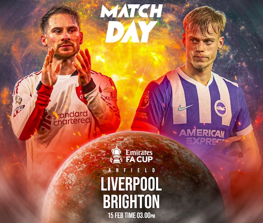 ลิเวอร์พูล vs ไบรท์ตัน ศึกเอฟเอคัพเดือด ลุ้นสกอร์มันส์ที่แอนฟิลด์ #ดูบอล