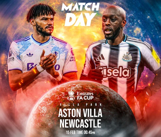 แอสตัน วิลล่า vs นิวคาสเซิ่ล ศึกเอฟเอคัพ รอบสี่ ลุ้นเดือด #ดูบอลสด