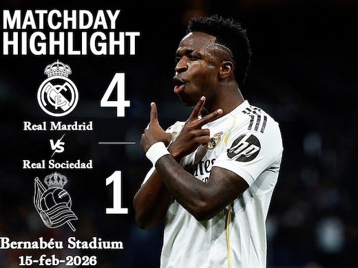 ผลบอลสดล่าสุด เรอัล มาดริด vs เรอัล โซเซียดาด #ผลบอลล่าสุด