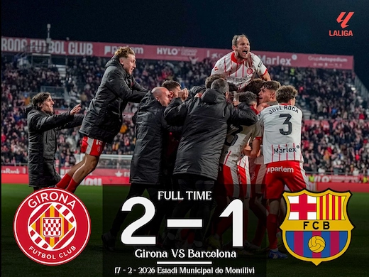 ຜົນບານສົດລ່າສຸດ ຈີໂຣນາ vs ບາເຊໂລນາ #ຜົນບານລ່າສຸດ