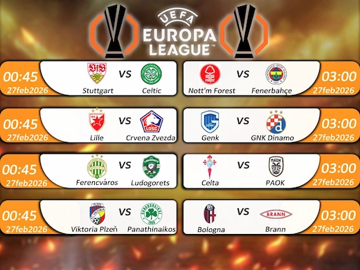 ທີ່ເດັດບອນ ວັນທີ 27 ກຸມພາ 2026 ຄົບທຸກຄູ່ ທຸກສະໜາມ #ເບິ່ງບອນ