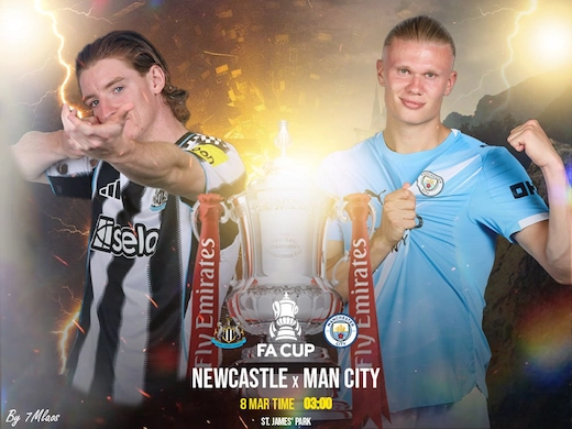 นิวคาสเซิล ยูไนเต็ด vs แมนเชสเตอร์ ซิตี้ ศึกเอฟเอคัพเดือดคืนนี้ #ดูบอลสด