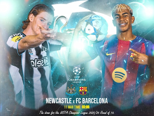 นิวคาสเซิล vs บาร์เซโลนา ศึกเดือดเจ้าสาลิกาชนเจ้าบุญทุ่ม #ดูบอลสด