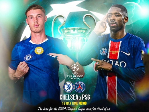 เชลซี vs เปแอสเช บิ๊กแมตช์ยุโรปเกมรุกเดือด ลุ้นพลิกเกมนัดสอง #ดูบอลสด