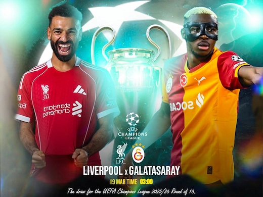 หงส์แดงปะทะกาลาตาซาราย เกมเดือดลุ้นพลิกนรกต่อหน้าเดอะค็อป #ดูบอลสด